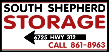 South Shepherd Storage Sign